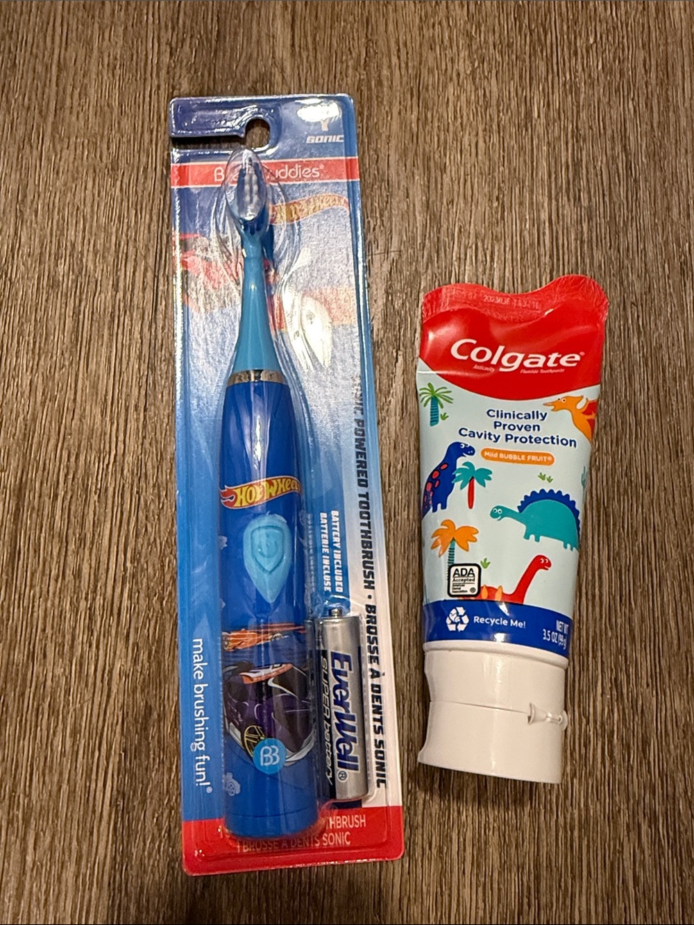 Blue Kids Sonic Toothbrush